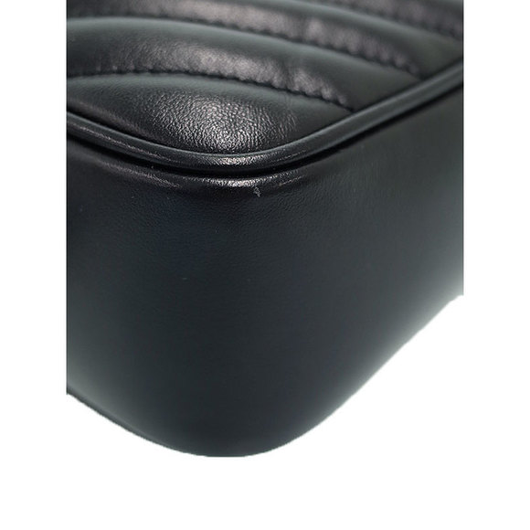 Saint Laurent Camera Bag Quilted Shoulder Bag Beige - Picture 7 of 9